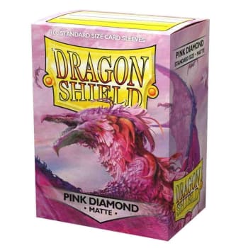 Dragon Shield Sleeves: Matte Pink Diamond (100)